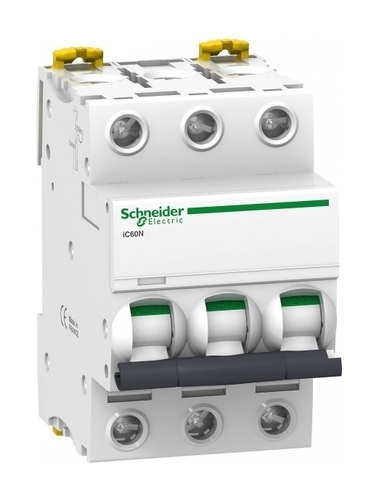 Автоматический выключатель Schneider Electric Acti9 3P 10А (D) 6кА