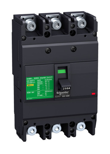 Силовой автомат Schneider Electric Easypact EZC 250, TM-D, 15кА, 3P, 100А
