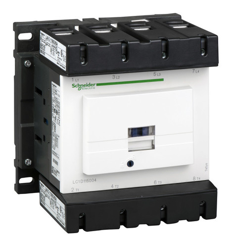 Контактор Schneider Electric TeSys LC1D 4P 200А 440/220В DC 90кВт