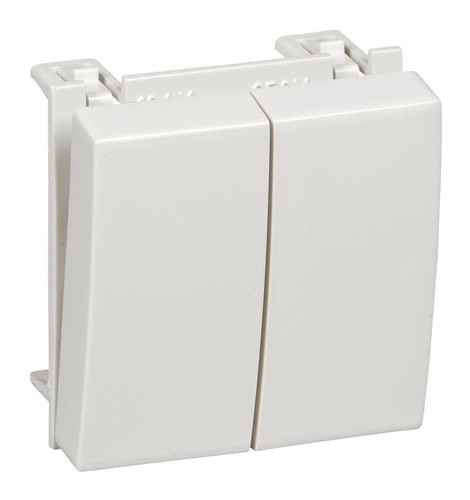 Выключатель 2-клавишный Schneider Electric ALTIRA, открытый монтаж, белый