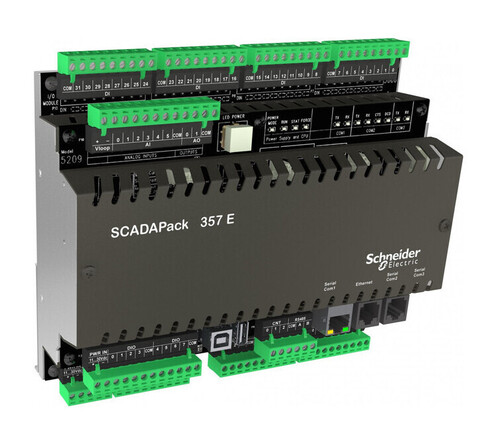 SCADAPack 357 RTU,2 поток,IEC61131,24В,2 A/O,ATEX