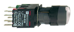Кнопка Harmony 16 мм, 24В, IP65, Белый