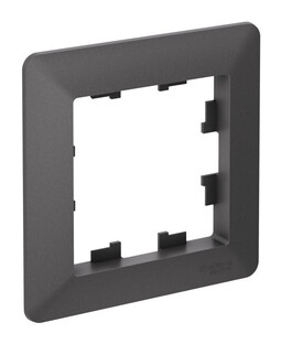 Рамка 1 пост Systeme Electric ATLASDESIGN AIR, базальт