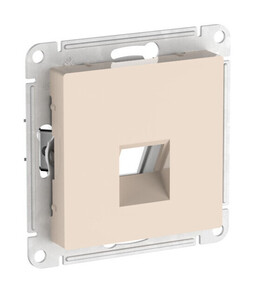 Systeme Electric AtlasDesign Бежевый Накладка для информационных функций типа Keystone