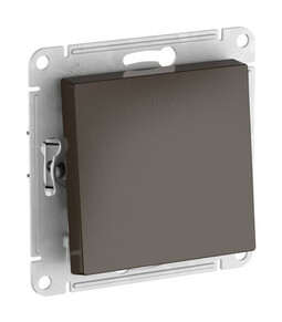 Systeme Electric AtlasDesign Мокко Выключатель с самовозвратом, сх.1, 10АХ, мех., быстрозажим. клем.