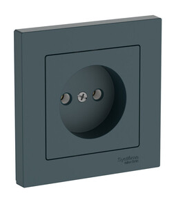 Systeme Electric AtlasDesign Изумруд Розетка без заземления, 16А, в сборе, быстрозажим. клем.